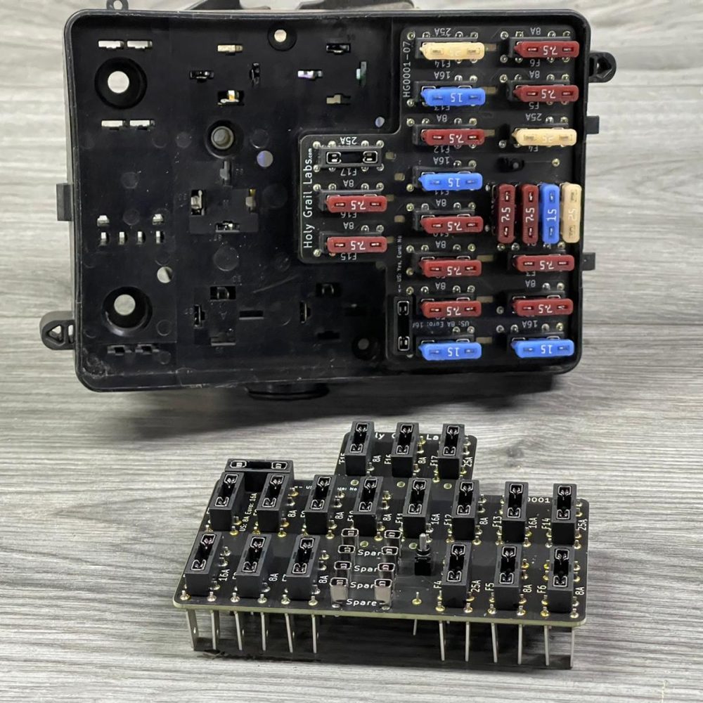 BMW E28 Blade Fuse Box Upgrade Kit by Holy Grail Labs Ivo Christov
