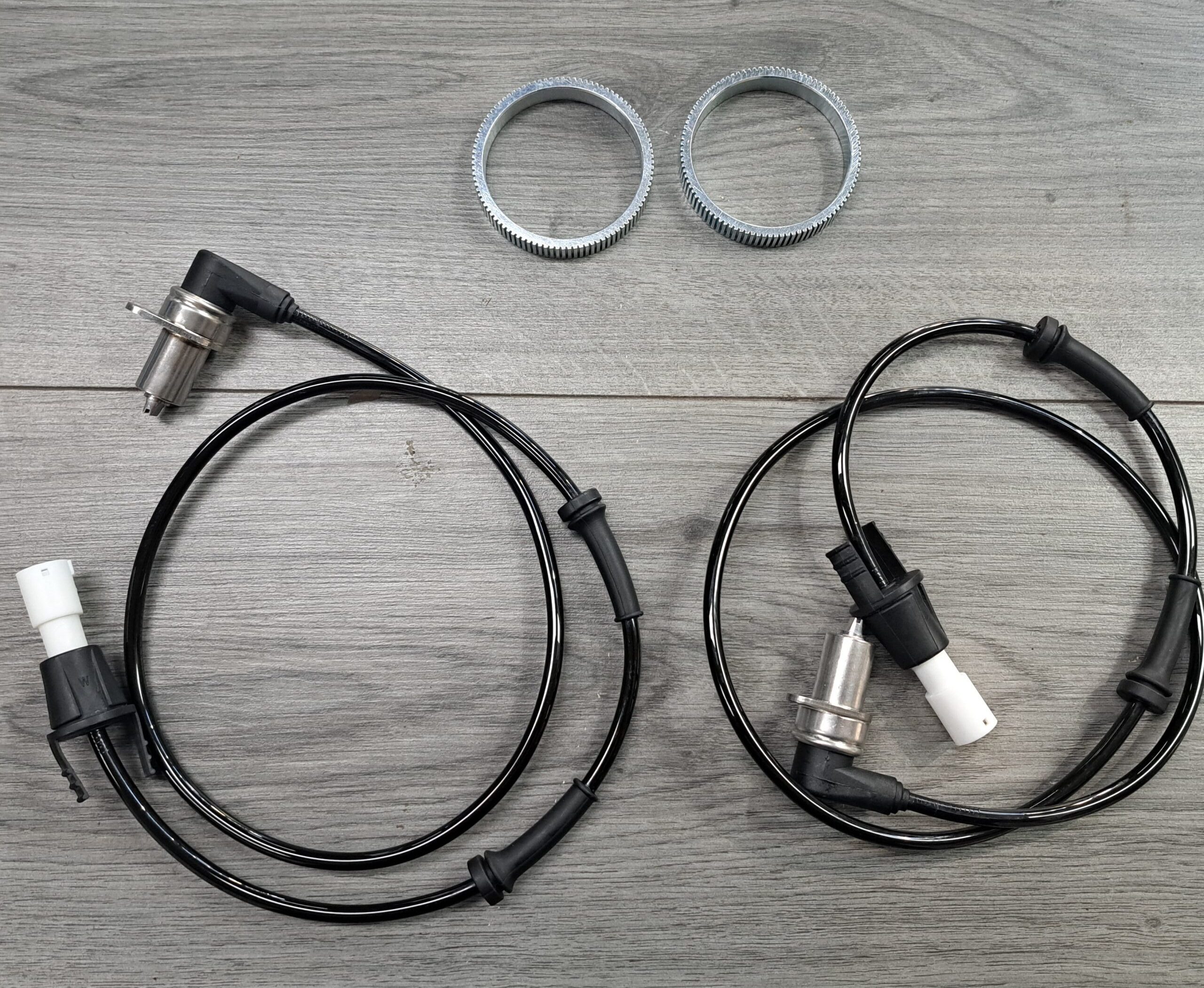 BMW E24 E28 Rear ABS Repair Kit Ring 33411129859 33411132486 & sensor 34521155709  0265001168 34521155710  0265001167