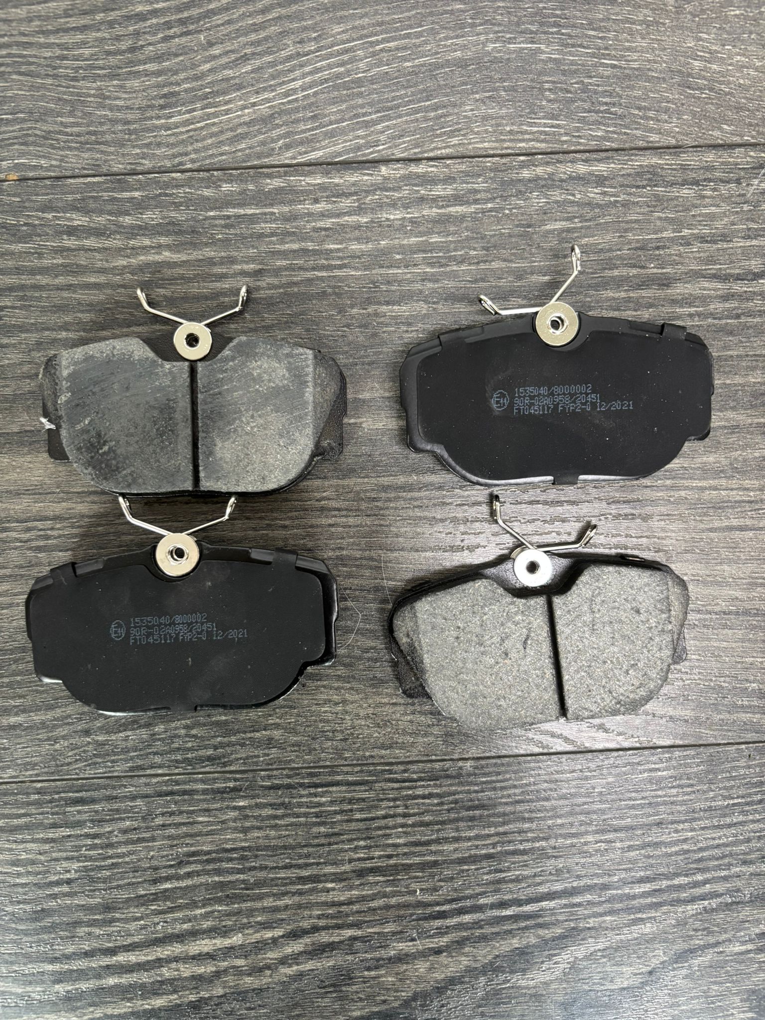 BMW E 30, Z1 E30 Repair kit, brake pads asbestos-free 34111161347