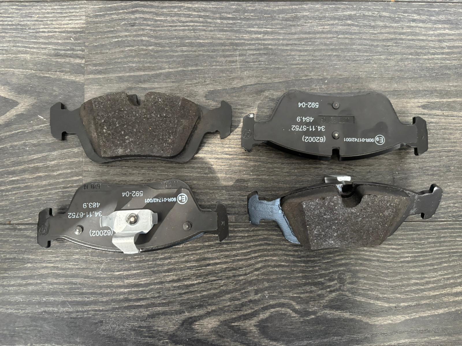 BMW E36, E46 Repair kit, brake pads asbestos-free 34116761244