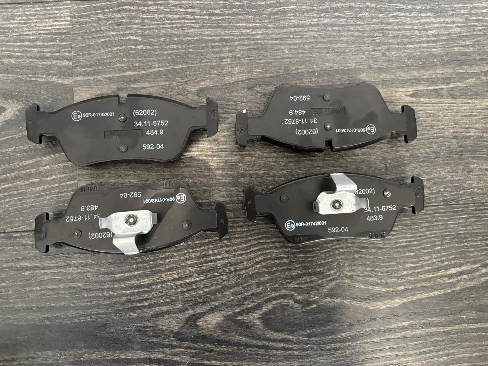 BMW E36, E46 Repair kit, brake pads asbestos-free 34116761244 - Image 4